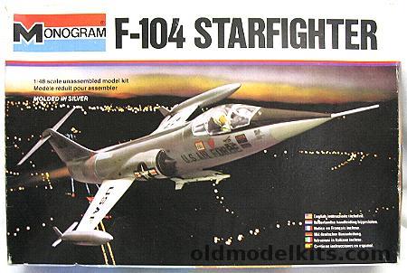 Monogram 1/48 F-104G / ACF-104 Starfighter - USAF / Luftwaffe / Canadian RCAF / Netherland Air Forces, 5409 plastic model kit